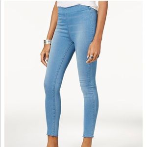Free People Easy Goes It Jegging- dark denim 25